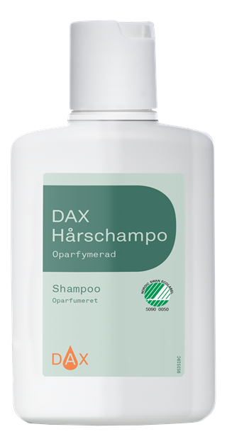 Schampo Dax oparfymerad 150 ml miniförpackning